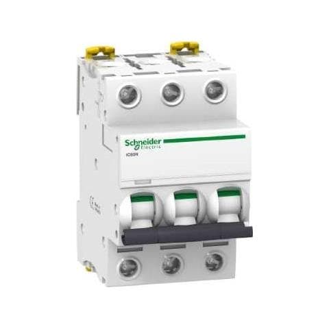 Interruttore Magnetotermico 3p 20a 6ka C 3 Moduli A9f79320 - Foto 1