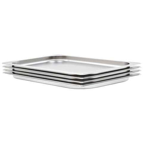 Contenitori Per Alimenti 4 Pz Gn 1/1 20 Mm In Acciaio Inox - Foto 1