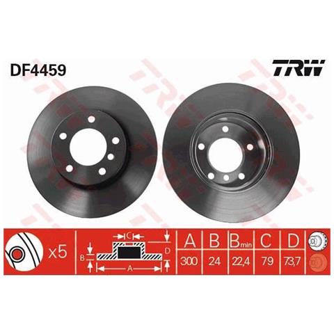 2 Dischi Freno Df4459 - Foto 1