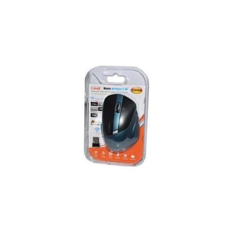Mouse Wireless Linq It-w899b Ottico 2,4ghz Con Ricevitore Usb 1200dpi - Distanza 10 Metri Wifi - Foto 2