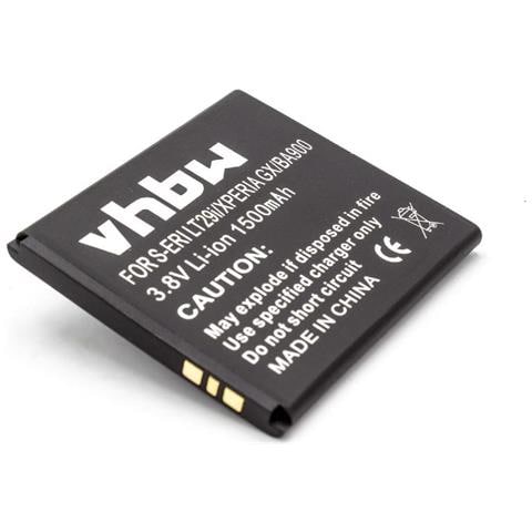 Batteria Sostituisce Sony Ba900 Per Smartphone Cellulare (1500mah, 3,8v, Li-ion) - Foto 2