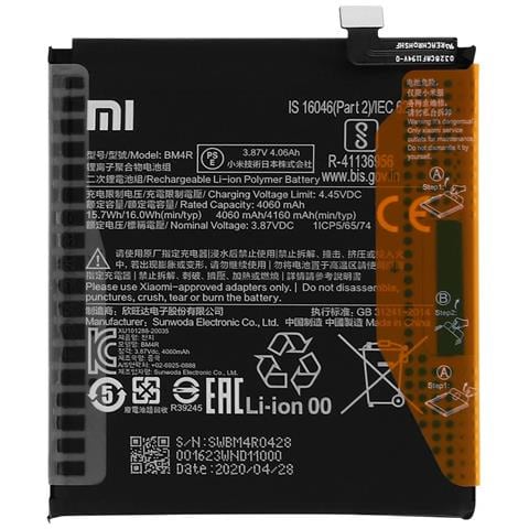 Batteria Interna Mi 10 Lite 4160mah Originale Bm4r - Foto 10