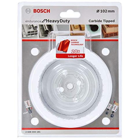 Professionale Sega Una Tazza In Metallo Duro Endurance Da Heavy Duty (ø 102 Millimetri Accessorio Per Foratrice)  - Foto 1