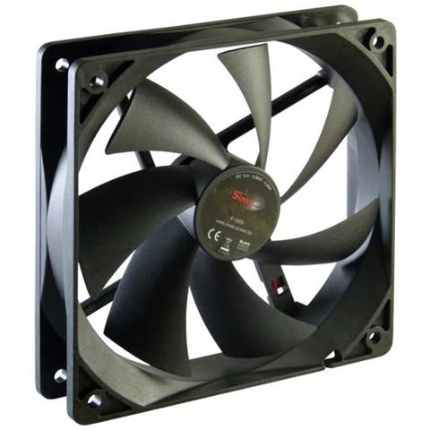 F-120-S, Ventilatore, Nero, 3-pin - Foto 1