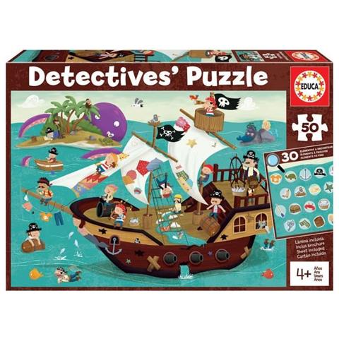 Puzzle Da Detective - 50 Navi Pirata - Foto 1
