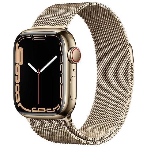 APPLE - Watch Series 7 (GPS + Cellular) - 41 mm - acciaio inossidabile oro  - ePRICE