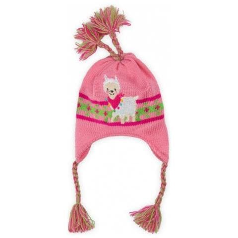 Cappello Da Bambola ""alpaca Oscar"" 35-45 Cm Rosa - Foto 1