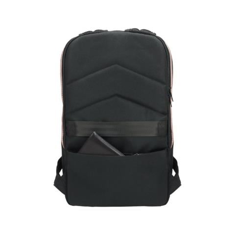 Pure Backpack Zaino Per Notebook Da 15.6' In Poliestere Nero - Foto 2