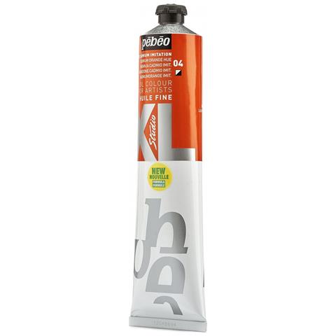 Pittura Ad Olio Xl Studio - Arancio Cadmio - 200 Ml - Foto 2