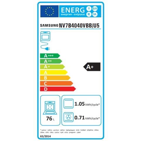 Forno Elettrico da Incasso Serie 4 NV7B4040VBB /U5 Capacità 76 L Multifunzione Ventilato Cottura e Pulizia a Vapore Potenza 2950 W Colore Nero - Foto 3