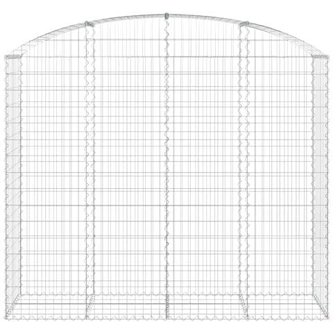 Cesto Gabbione Ad Arco 200x50x160/180 Cm Ferro Zincato - Foto 2