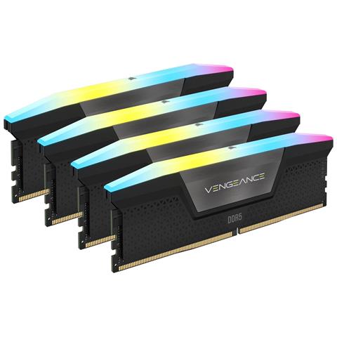 Corsair Vengeance Rgb Cmh128gx5m4b5600c40 Memoria 128 Gb 4 X 32 Gb Ddr5 5600 Mhz (128gb Ddr5 5600 Udimm Rgb K4) - Foto 4