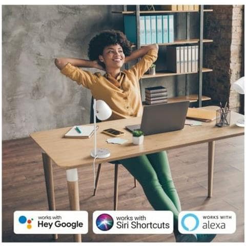 Lampada Da Tavolo Miolamp003 Bianco Plastica 5 W (1 Unità) - Foto 2