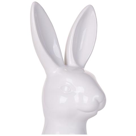 Accessorio Decorativo Coniglio Paimpol Ceramica Bianco - Foto 2