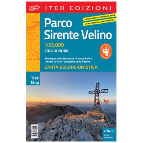 Parco Sirente Velino. Carta Escursionistica 1:25.000 - Foto 1