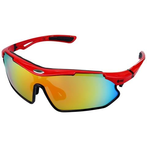 Sunray Occhiali Da Sole Sportivi Rosso /nero /rosso - Foto 1