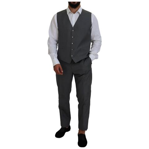 Abito Slim Fit 3 Pezzi Martini Grigio - It52 - L - Foto 2