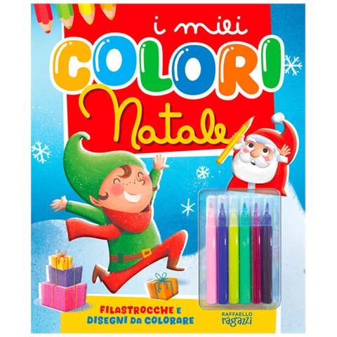 Francesca Costa - Il Natale. I miei colori. Ediz. illustrata. Con 6 pennarelli - Foto 1