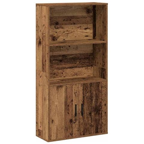 Libreria Legno Vecchio 60x24x120 Cm In Legno Multistrato - Foto 2