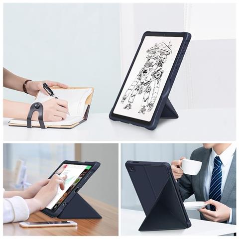 Custodia Elegante Per Samsung Galaxy Tab A7 Lite 8.7"" In Blu - Protezione E Stile - Foto 2