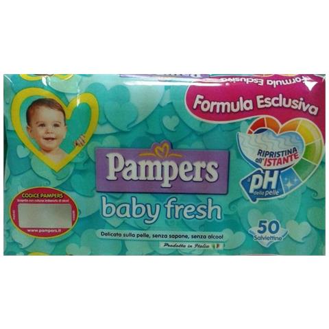 Pampers Baby Fresh 50 Salviettine - Foto 1