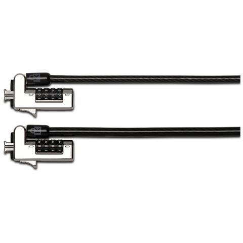 Lucchetto sottile con combinazione con cavo ultraresistente per slot standard - Foto 2