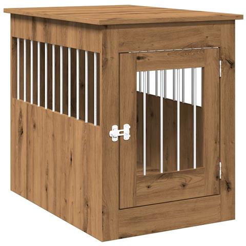 Gabbia Cani Arredamento Rovere Artigianale Legno Multistrato - Foto 1