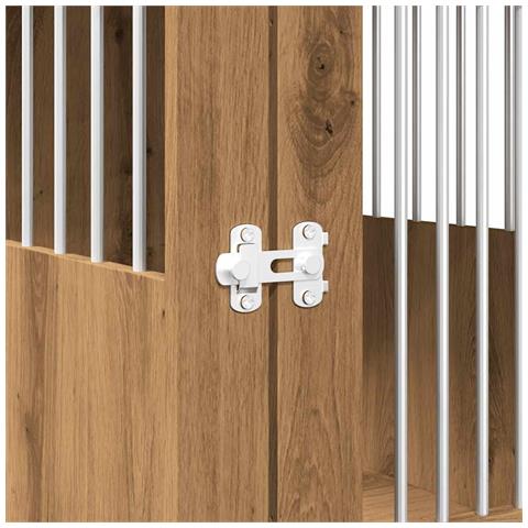 Gabbia Cani Arredamento Rovere Artigianale Legno Multistrato - Foto 9