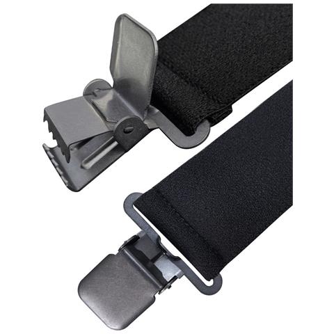 Bretelle Regolabili Da Uomo Con 4 Clip - Bretelle Resistenti Larghe 5 Cm - Foto 2