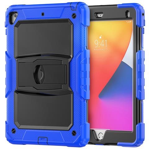 Custodia Per Samsung Galaxy Tab A7 Lite 8,7” Con Supporto E Tracolla Blu - Foto 4
