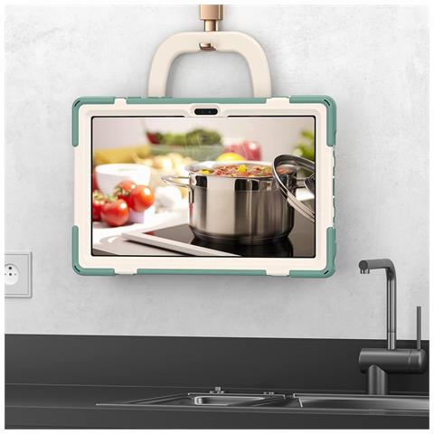 Custodia Per Ipad Pro 11"" Con Supporto E Tracolla Verde - Foto 2