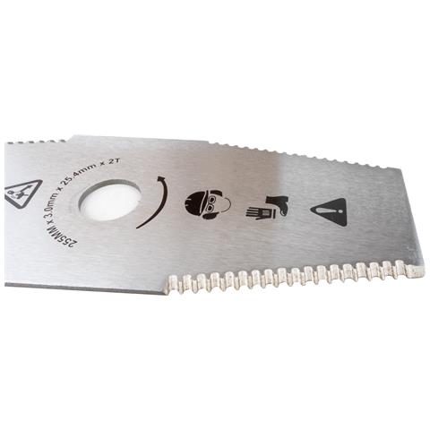 Disco Decespugliatore A 2 Denti Seghettati 255mm - Foto 5