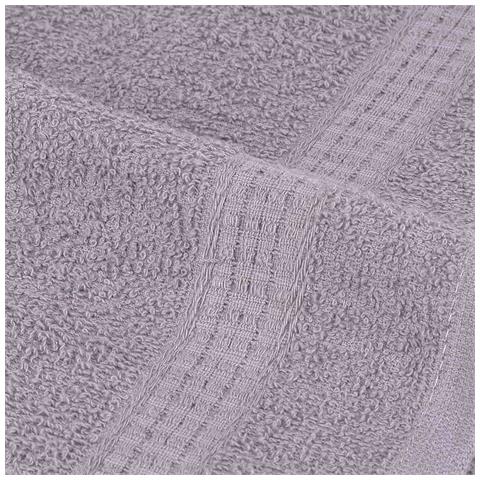 Asciugamani 10 pz Grigio 100x200 cm 360 g/m² 100% Cotone - Foto 7