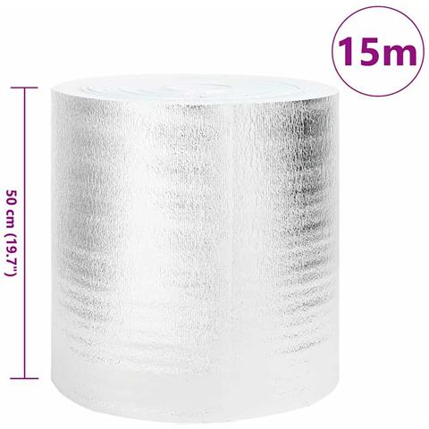 Riflettore di calore per termosifoni Argento 0.5 x 15 m - Foto 5