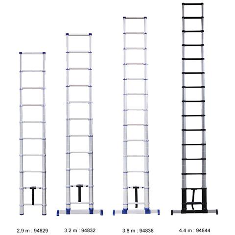 Scala Telescopica In Alluminio Da 3,2 M - 94832 - Foto 2