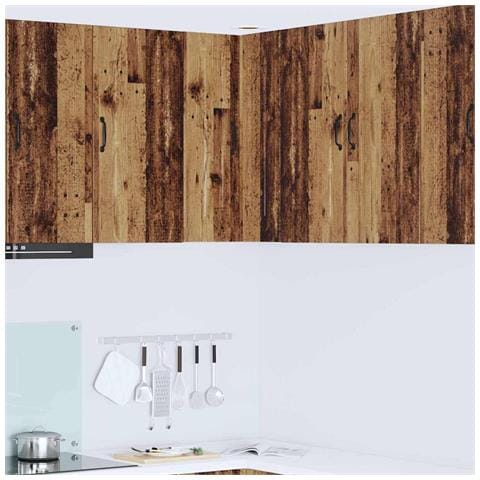 Pensile cucina Legno vecchio 57 x 57 x 80 cm Legno multistrato - Foto 2