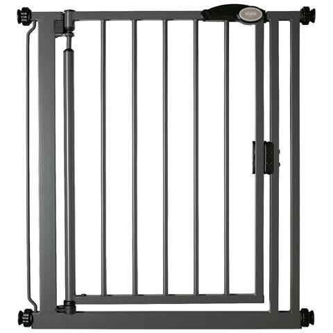 Bettacare Cancelletto Per Scale Con Chiusura Automatica, 75cm - 82cm, Grigio Ardesia - Foto 1