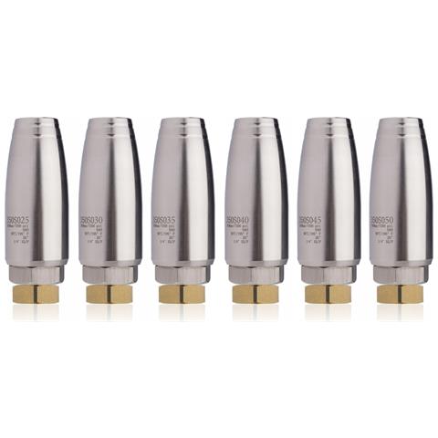 Ugello Rotante Turbosteel 045-m18 Inox - 350 Bar, Acciaio Inox, Filettatura M18 | Compatibile Con Idropulitrice Kärcher Hd /hds - Foto 2
