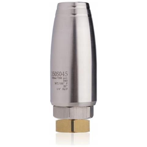 Ugello Rotante Turbosteel 045-m18 Inox - 350 Bar, Acciaio Inox, Filettatura M18 | Compatibile Con Idropulitrice Kärcher Hd /hds - Foto 8