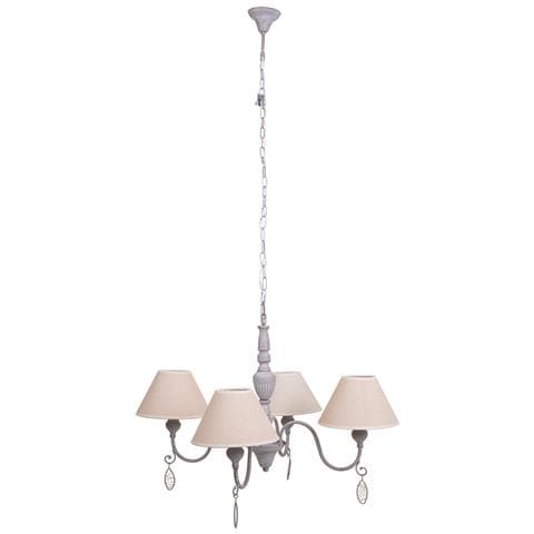 Lampada A Sospensione Grigia 55x55x125h - Foto 1