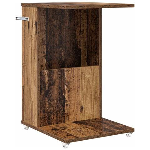 Tavolo laterale Legno vecchio 40 x 35 x 60 cm Legno multistrato - Foto 1