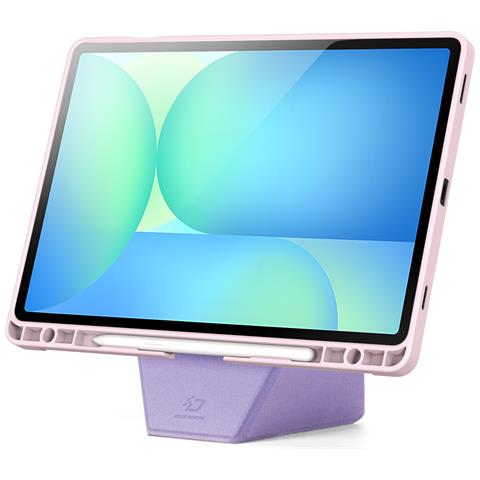 Cover per Galaxy Tab S10 Lite - Pelle /PU, Rosa - Foto 2