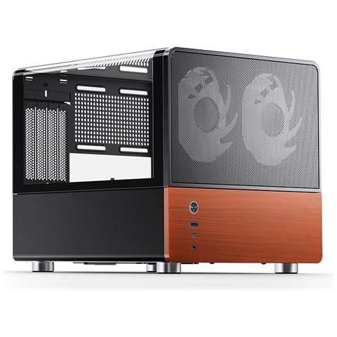 V12 BLACK computer case Nero, Legno - Foto 1