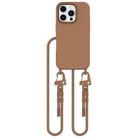 Magnecklace Magsafe Case Per Iphone 16 Pro Max - Colore Marrone - Foto 2