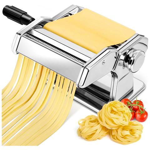 Macchina per pasta manuale QF-150. 7 spessori. 2 tagli - Foto 1