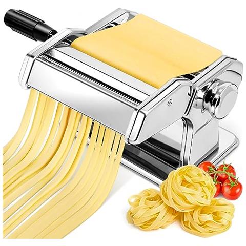 Macchina per pasta manuale QF-150. 7 spessori. 2 tagli - Foto 2