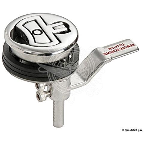 Alzapagliolo inox+serr. Ø 60 - Foto 1