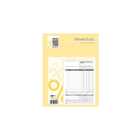 Blocco Fattura Trasparente A4 E5222CT - Foto 1