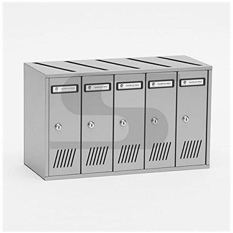 Cassette Postali Silver 5 Elementi Silmec 3170 - Foto 1