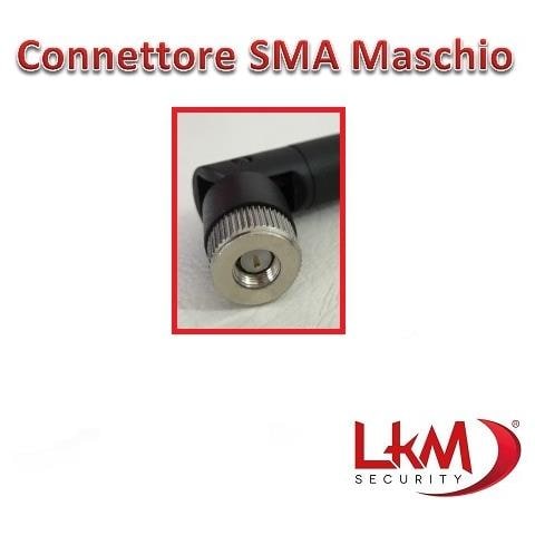 Antenna Alto Guadagno 2.4ghz 9dbi Per Potenziare Il Segnale Wifi Con Asta Bombata - Foto 7